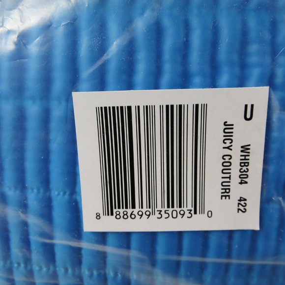 Juicy Couture Backpack Blue Nylon NWT